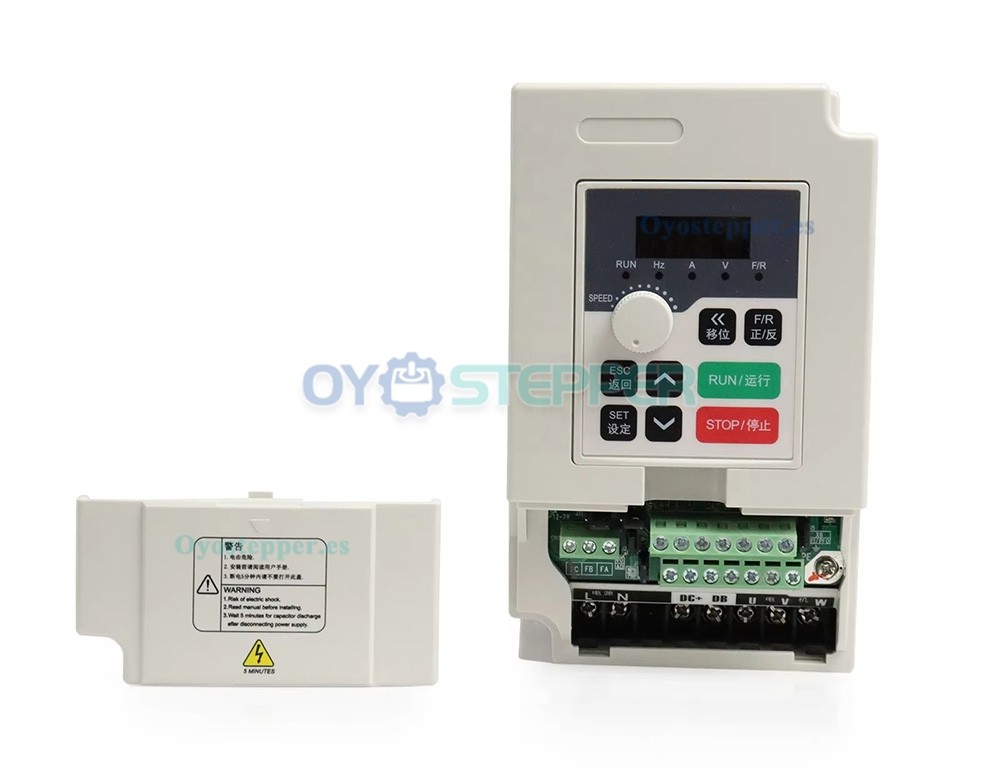 Mini kit de husillo CNC de 0,8kW ER11 refrigerado por aire con VFD de 0,75kW